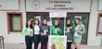 Gelibolu'da Serviks Kanseri Farkındalık Ayı Etkinliği Düzenlendi