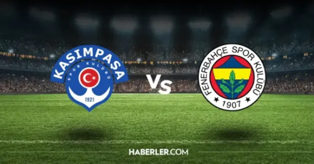Kasımpaşa Fenerbahçe maçı ne maçı, lig maçı mı ZTK maçı mı?