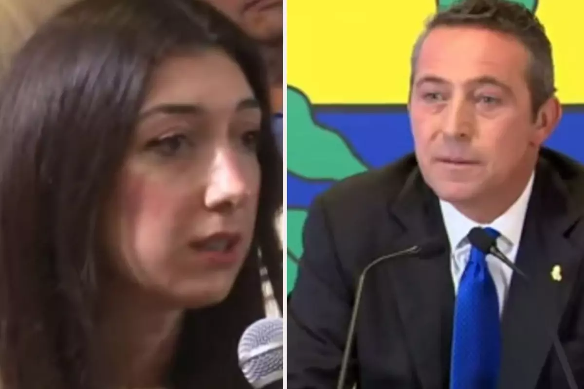 Ne diyeceğini bilemedi! Ali Koç'u terleten soru