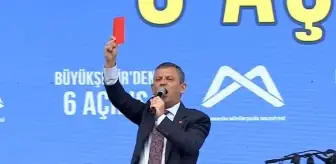 Özgür Özel'in büyük sürprizi 'iktidara kırmızı kart' çıktı