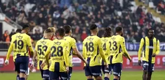 Ziraat Türkiye Kupası: Kasımpaşa: 0 Fenerbahçe: 3 (İlk yarı)