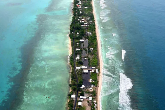 If the island nation of Tuvalu loses its territory due to climate change, it may lose its 'state' status