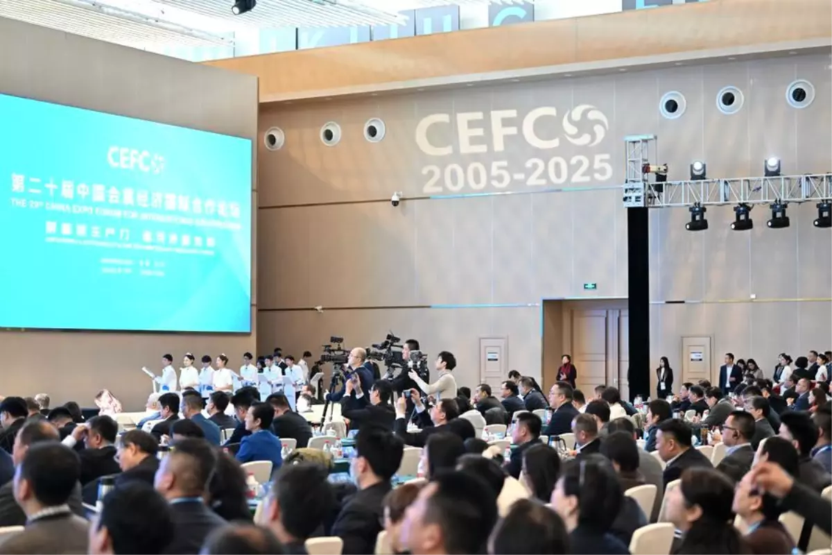 20. Çin Expo Uluslararası İşbirliği Forumu Tianjin'de Başladı