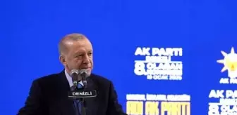 Cumhurbaşkanı Erdoğan; '22 yılda Denizli'ye 385 milyar TL tutarında kamu yatırımı yaptık'