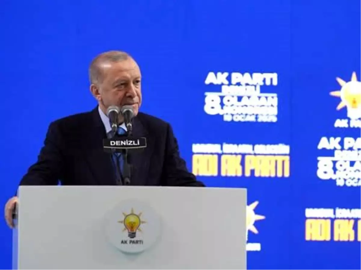 Cumhurbaşkanı Erdoğan; "22 yılda Denizli'ye 385 milyar TL tutarında kamu yatırımı yaptık"