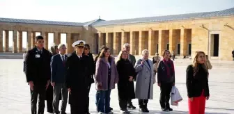 Muhabirler Derneği Anıtkabir'i Ziyaret Etti