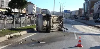 Samsun'da Trafik Kazası: 1 Yaralı