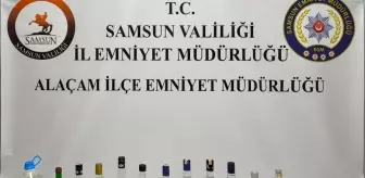 Samsun'un Alaçam ilçesinde kaçakçılık operasyonu: 2 gözaltı