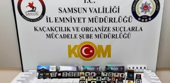 Samsun'da Kaçakçılık Operasyonu: 4 Gözaltı