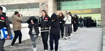 Antalya Merkezli Fuhuş Operasyonunda 13 Tutuklama