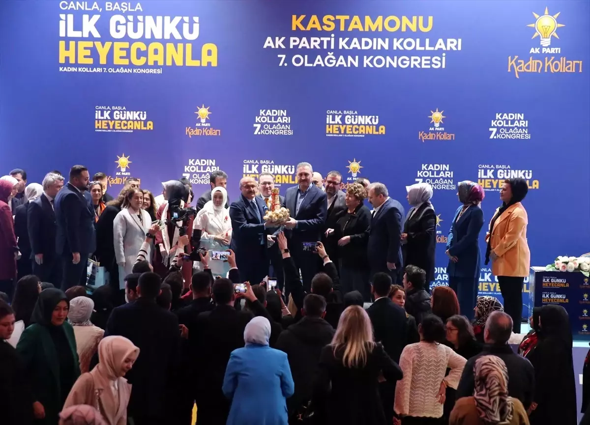 AK Parti Grup Başkanvekili Gül, Kastamonu Kadın Kolları Kongresi'nde konuştu Açıklaması