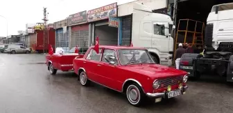 Kaporta Ustası, 1972 Model Murat 124'ü Römork Yaparak Yeniledi