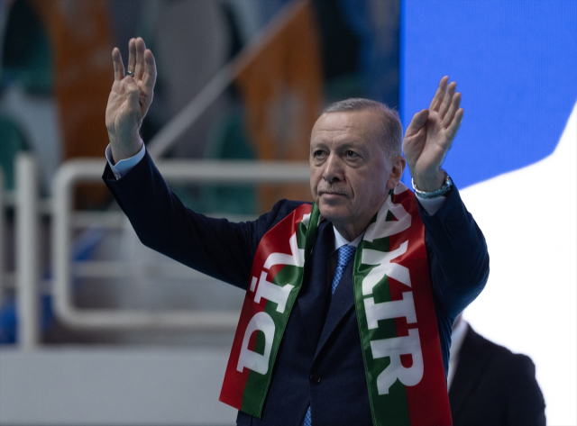 Slogans of 'Biji Serok Erdoğan' were chanted during President Erdoğan's speech