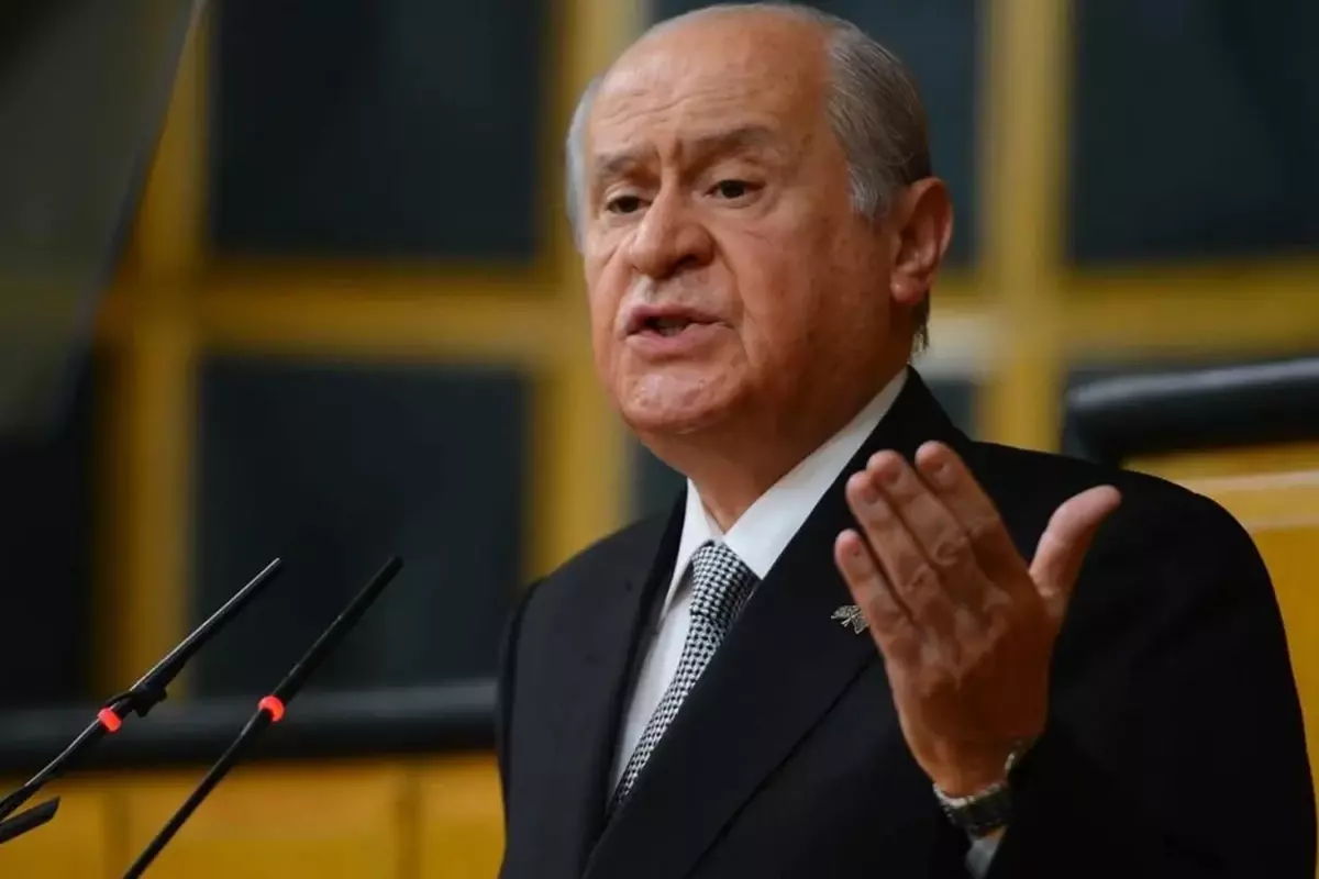 Devlet Bahçeli, tarihi girişimini isimlendirdi