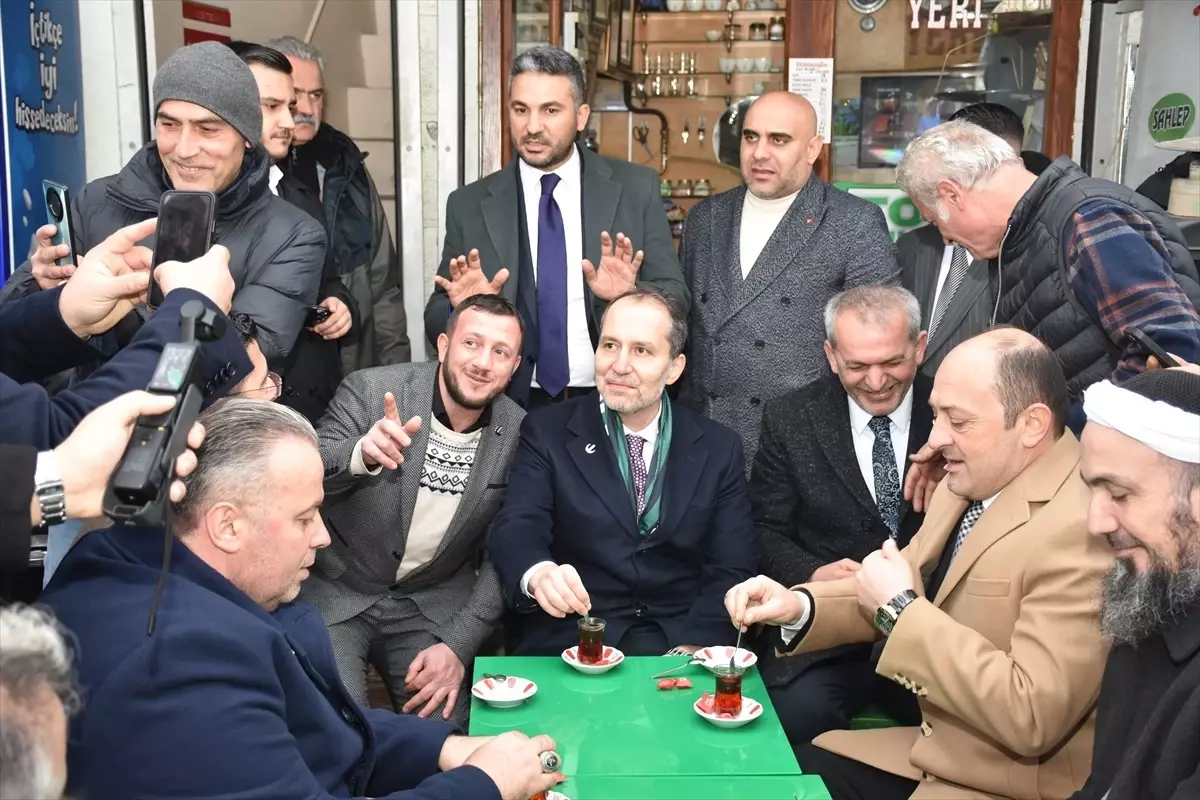 Fatih Erbakan Sakarya'da Esnaf Ziyareti Gerçekleştirdi