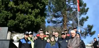 Şehit Polis Memuru Haşim Kayık mezarı başında anıldı