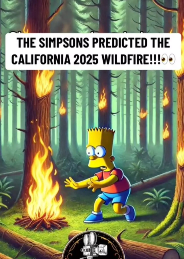 The Claim That The Simpsons Predicted The Los Angeles Forest Fires 20 Years Ago