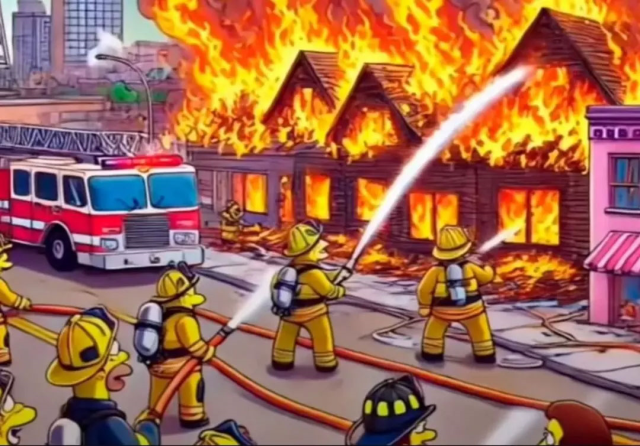 The Claim That The Simpsons Predicted The Los Angeles Forest Fires 20 Years Ago