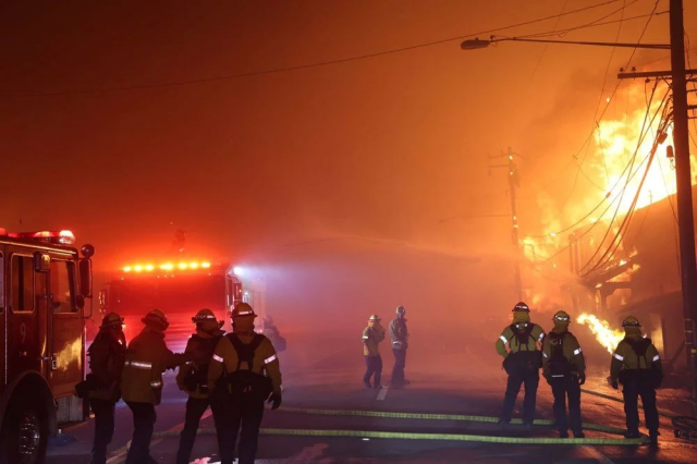 Prisoners are helping with firefighting efforts in the USA