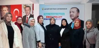 Münire Kutlu, AK Parti Seyitgazi İlçe Teşkilatı'nın Yeni Başkanı Oldu