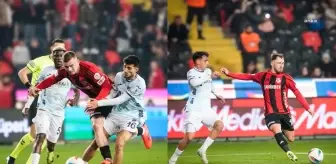 Gaziantep FK, Adana Demirspor'u 1-0 Mağlup Etti