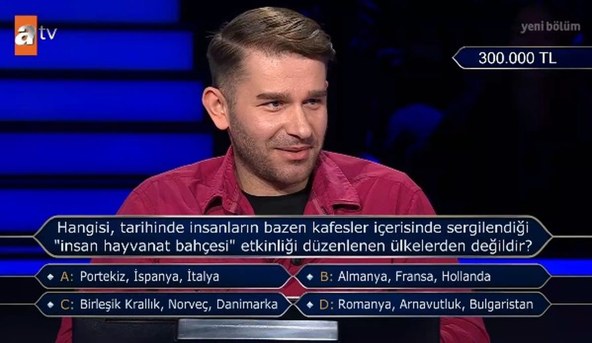 Hangisi, tarihinde insanların bazen kafesler içerisinde sergilendiği 'insan hayvanat bahçesi' etkinliği düzenlenen ülkelerden değildir?