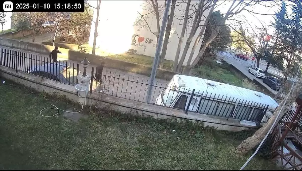 Bursa'da Kapkaççıların Maraton Gibi Koşusu Kameralarda