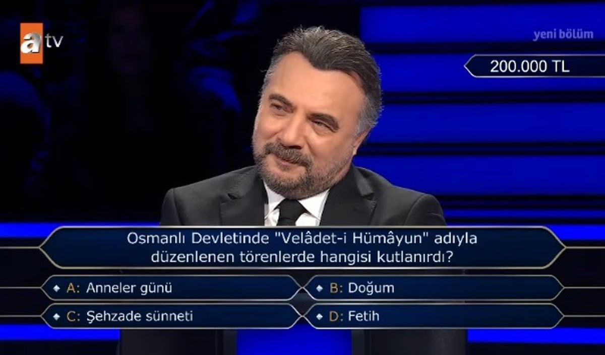 Osmanlı Devletinde 'Velâdet-i Hümayun' adıyla düzenlenen törenlerde hangisi kutlanırdı?