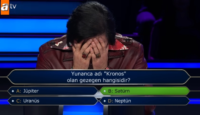 Yunanca adı 'Kronos' olan gezegen hangisidir?