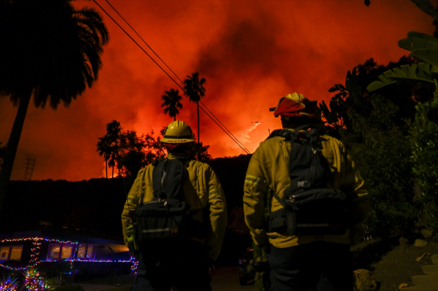 The U.S. is struggling to cope with the fire disaster! The effective winds have raised concerns