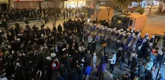 Akdeniz'deki kayyum protestosunda 5 kişi gözaltına alındı