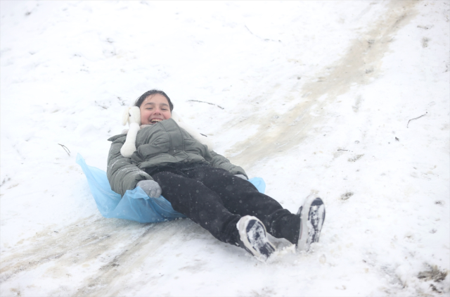 Snow has reached the doorstep of Istanbul