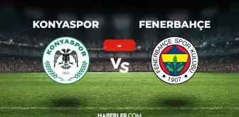 Konyaspor Fenerbahçe maçı kaç kaç, bitti mi? MAÇ SONUCU! Konyaspor Fenerbahçe golleri kim attı, canlı maç anlatımı!