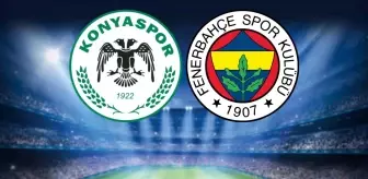 Konyaspor-Fenerbahçe maçında gol düellosu yaşandı