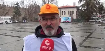 Sinop'ta Kamu Emekçileri Zam Oranına Tepki Gösterdi