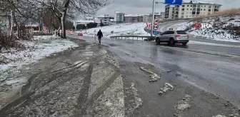 Tekirdağ'da Beyaz Bir Sabaha Uyanıldı