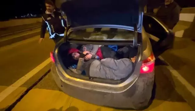 The teams that stopped the suspicious vehicle were shocked when they opened the trunk