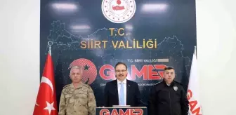 Siirt'te 2024 Yılı Güvenlik ve Asayiş Değerlendirme Toplantısı Yapıldı