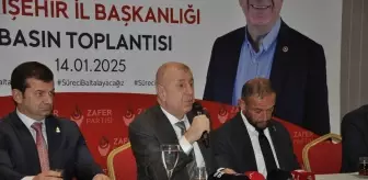 Ümit Özdağ, Eskişehir'de Basın Toplantısı Düzenledi