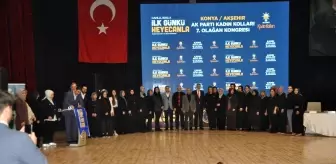 Akşehir AK Parti Kadın Kolları 7. Olağan Genel Kurulu Yapıldı