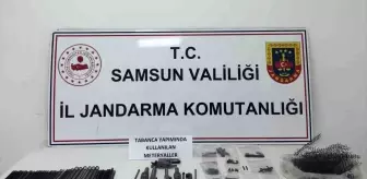 Samsun'da Kaçak Silah İmalathanesine Baskın