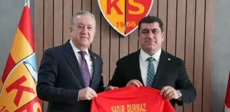 MHP Genel Başkan Yardımcısı Sadir Durmaz'dan Kayserispor'a Ziyaret