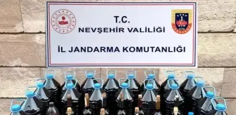 Nevşehir'de 105 Litre Sahte İçki Ele Geçirildi, 2 Gözaltı