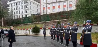 Artvin Valisi Ergün, İl Jandarma Komutanlığını Ziyaret Etti