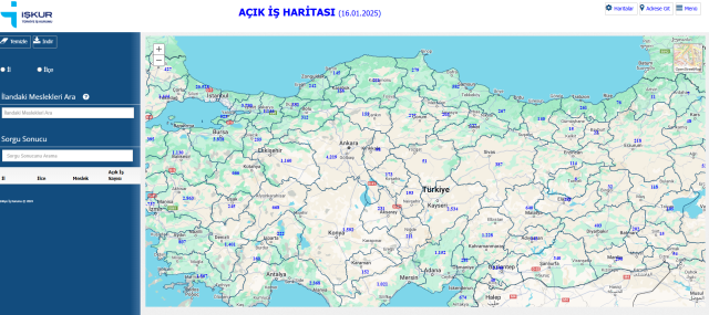Bakan Işıkhan: Türkiye genelinde anlık 76 bin 656 açık iş ilanı var Bakan Işıkhan: Türkiye genelinde anlık 76 bin 656 açık iş ilanı var