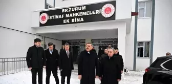 Vali Mustafa Çiftçi, Bölge Adliye Mahkemesi Ek Hizmet Binası'nı Ziyaret Etti