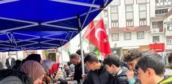 Çaykara'da Gazze yararına kermes düzenlendi