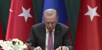 Cumhurbaşkanı Erdoğan'dan Moğolistan Cumhurbaşkanı ile Ortak Açıklamasında Gazze Mesajı