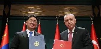 Cumhurbaşkanı Erdoğan, Moğolistan Cumhurbaşkanı Khurelsukh ile ortak basın toplantısında konuştu Açıklaması