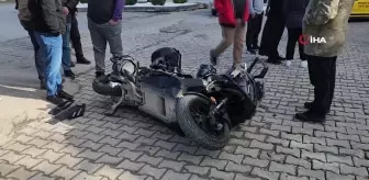 Edremit Otogar Kavşağı'nda Trafik Kazası: 1 Yaralı